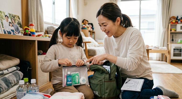 防災リュックの見直し。あなたのリュックに「歯ブラシ」ありますか?